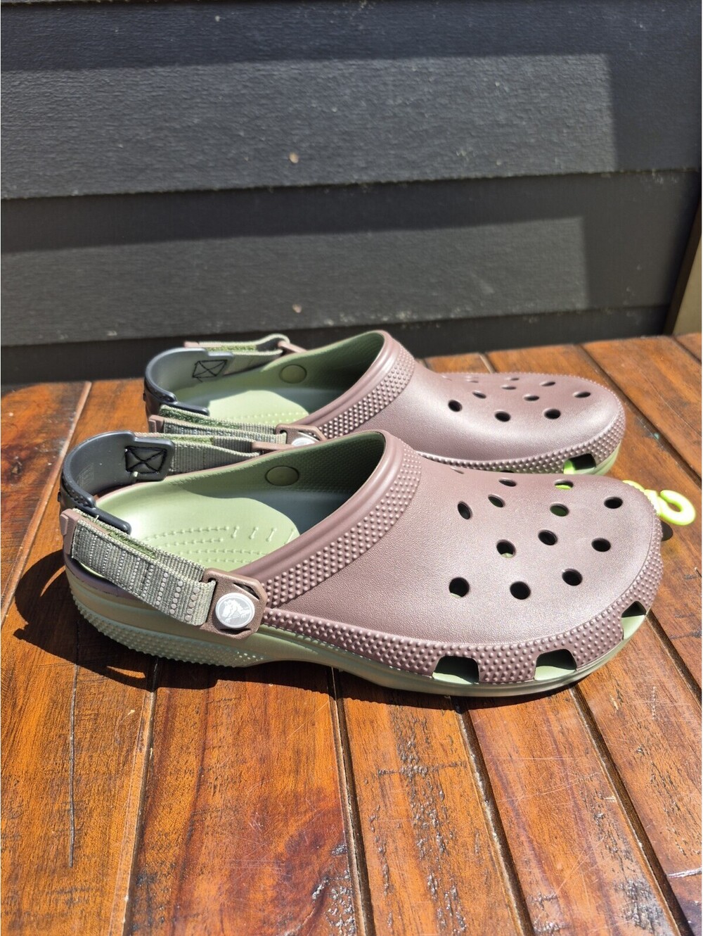 Crocs Turbo Classic Clog Men's RARE Casual Clog Shoes NEW Size 9 mens 11 Womens